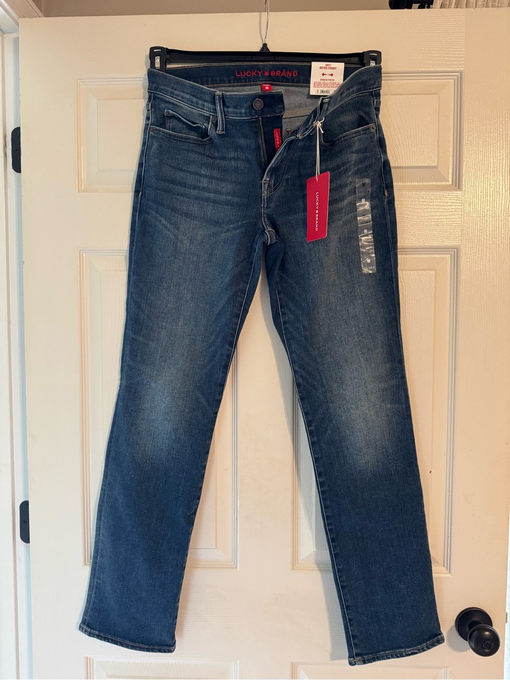 Lucky Brand Women's Medium Blue Straight Leg Jeans